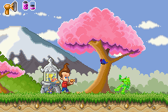 Jimmy Neutron Boy Genius: Jet Fusion screenshot 3 for GameBoy Advance